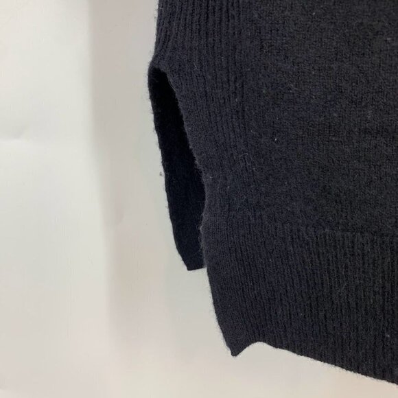 Halogen Women's Rib Knit Wool & Cashmere Long Open Front Cardigan Sweater SZ M - Picture 5 of 11